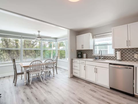 Huge light and bright remodeled kitchen
