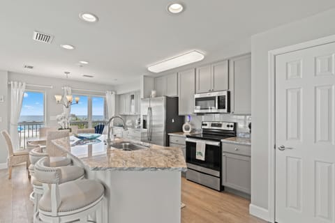Kitchen With panoramic Gulf Views 