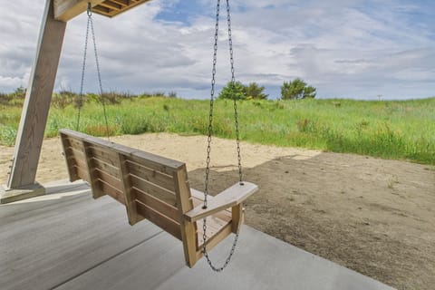 Enjoy a quiet moment overlooking the dunes.