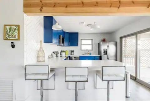 A kitchen perfect for preparing meals for the family!