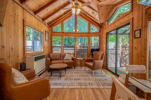 Cozy Living Room Bathed in Natural Light