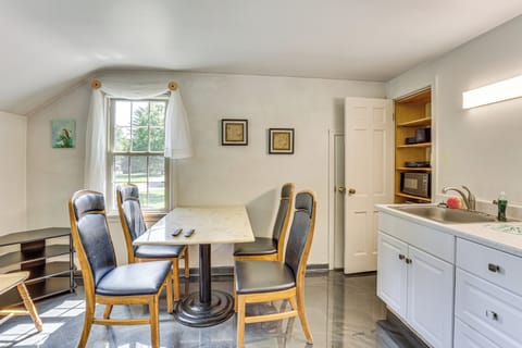 Dining Table | Kitchenette | Microwave | Drip Coffee Maker | Toaster Oven