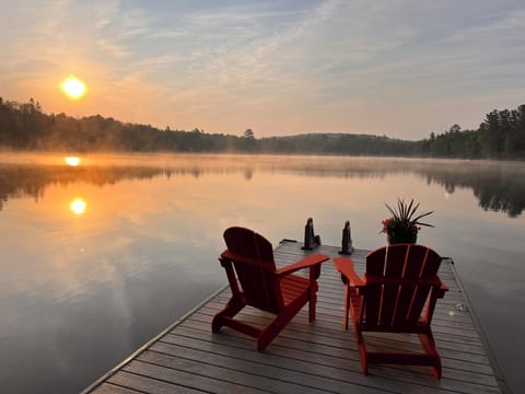 Sunrise on the dock