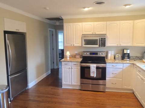 Kitchen fully stocked