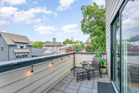 Views of the city from Unit A balcony!