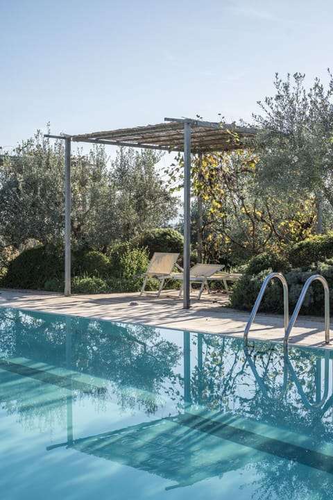 Swimming Pool, Outdoor Furniture, Resort, Composite Material, Shade, Eco Hotel, Sunlounger, Backyard, Chair, Landscaping