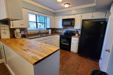 Cook up your favorite meals in this fully equipped kitchen.