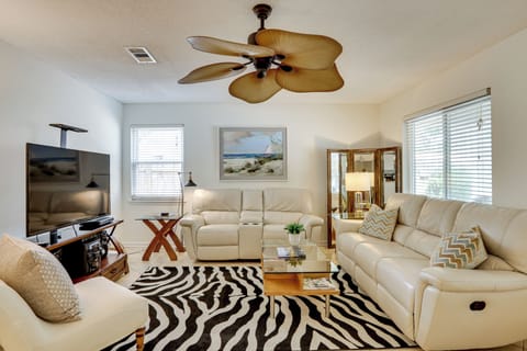St. Simons Island Vacation Rental | 3BR | 2BA | 1,200 Sq Ft | Step-Free Entry