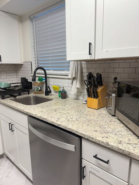 Kitchen with full-size appliances