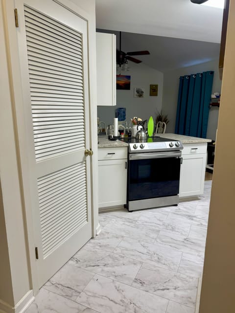 Kitchen with full-size appliances