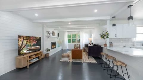 Open living room-kitchen concept for the perfect flow. 