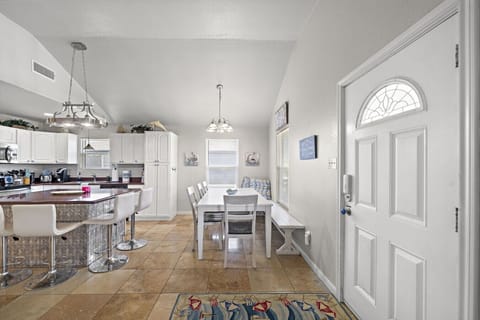 This is the main dining area of the home