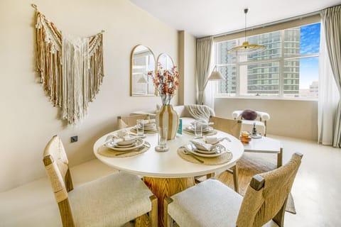 A well-appointed dining area, ideal for shared meals and gatherings.