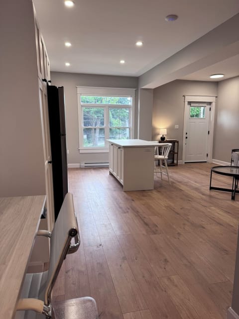 South view from bedroom hallway