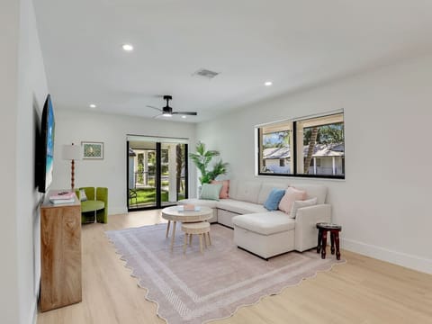 Living Room with Sofa Bed