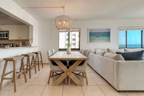 Dining room with a view.