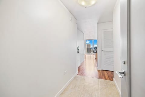 Breathless Entrance into the condo