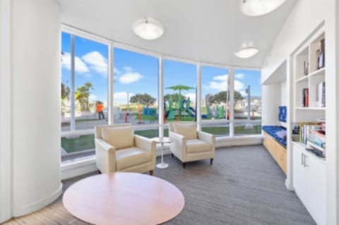 Book and play room for children