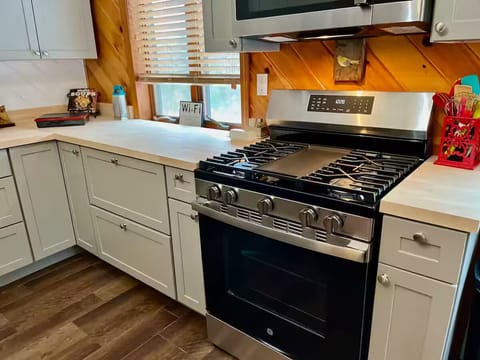 Newly renovated kitchen.