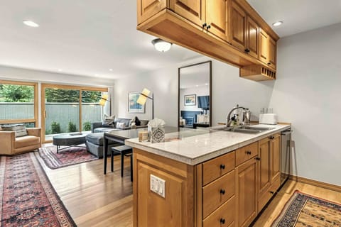 Open-Concept Kitchen/Dining/Living