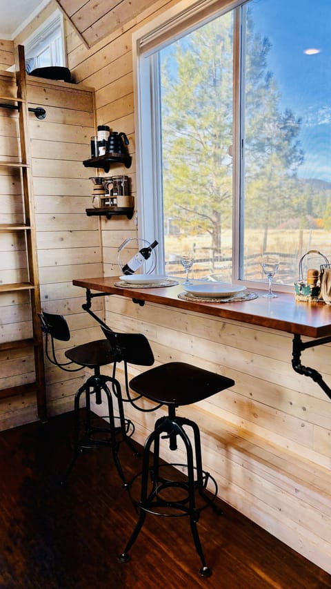 Enjoy gourmet dinner while enjoying the view.