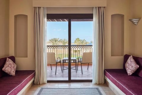 Step onto the balcony and breathe in ocean air.