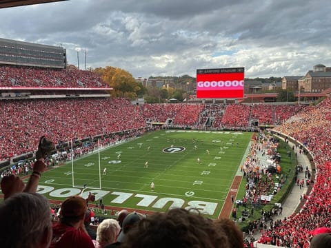Sanford Stadium – Iconic home of the Georgia Bulldogs and a must-see in Athens.