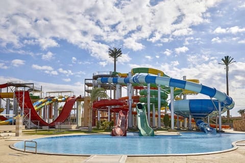 Splash all day in the fun waterpark pools and slides.