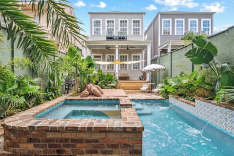 Private Heated Pool and Hot Tub and Designated Shade and Lounge Areas - Complete with a Natural Gas Grill