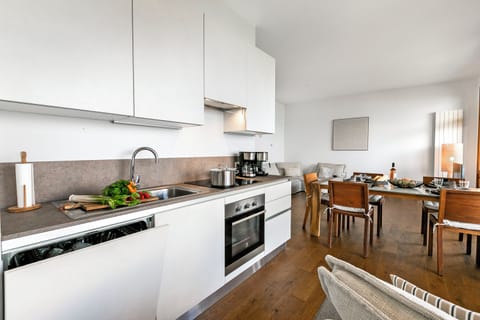 Kitchen and dining area