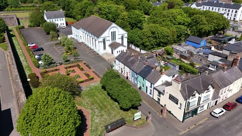 Overhead view of Joymount Presbyterian Church