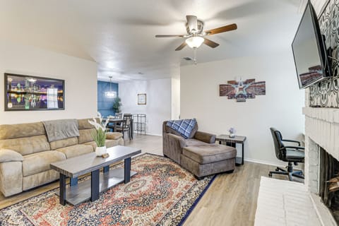 Arlington Vacation Rental | 3BR | 2BA | 1,100 Sq Ft | 2 Steps to Enter