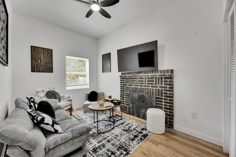 Perfect little Seating Area with Sleeper Sofa