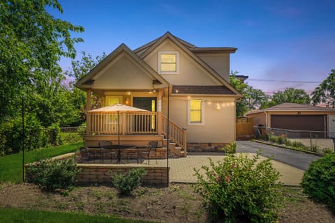 Welcome to your next stay, a two story luxury home in Bensenville, 5 min frm ORD