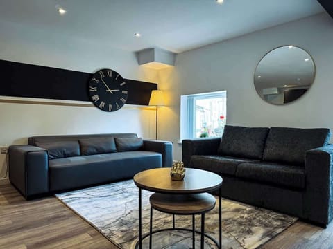 Sofa Bed and Sofa with Mini Table 