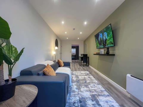 Living Room With Smart TV