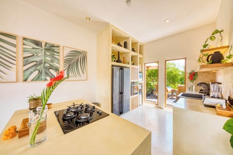 A bright and spacious kitchen