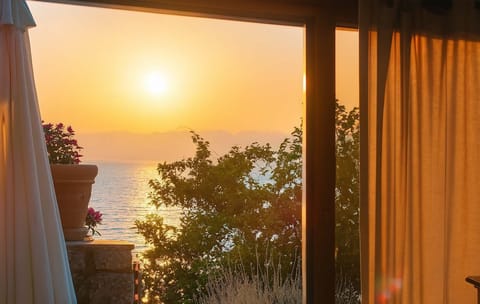 Sunset view right from the room