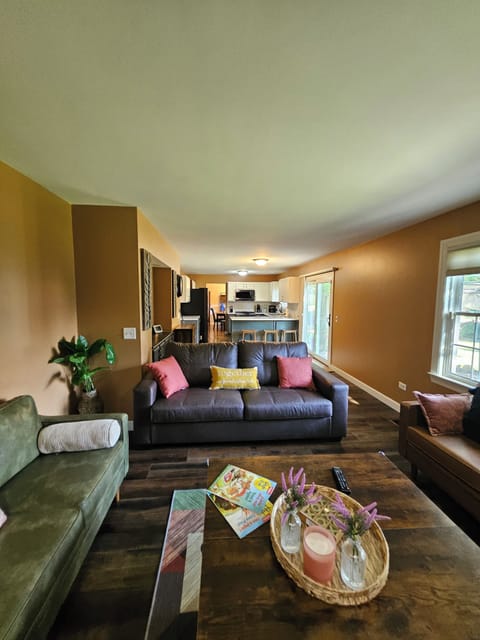 Family Room w/ view of Kitchen