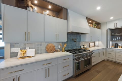 A true custom chef's kitchen