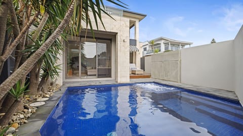 Relax year-round in the heated spa. With direct access from the downstairs living area, it's the perfect spot to relax after a morning at the beach or a day exploring the Mornington Peninsula.