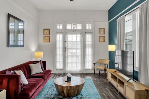 Front entrance to home, entering into Living Room, plenty of comfortable seating, large flat-screen TV
