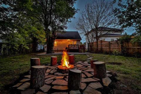 Stay warm by the fire