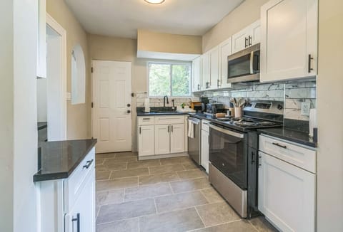 Kitchen fully equipped with essentials