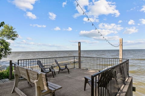 Lake views and fresh air, right from your private deck.