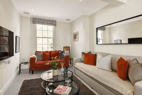 Living Room - TV | King Size Sofa Bed | Smart TV | Bespoke Carpet | Coffee Table