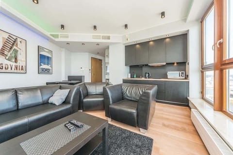 The living room provides a comfortable and stylish area for relaxation