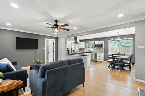 Living Room with Television