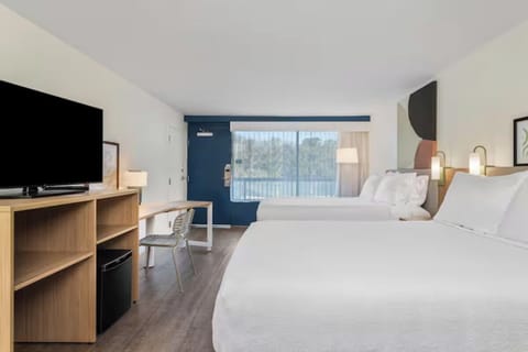 Bedroom. Interior and views may vary based on location and availability