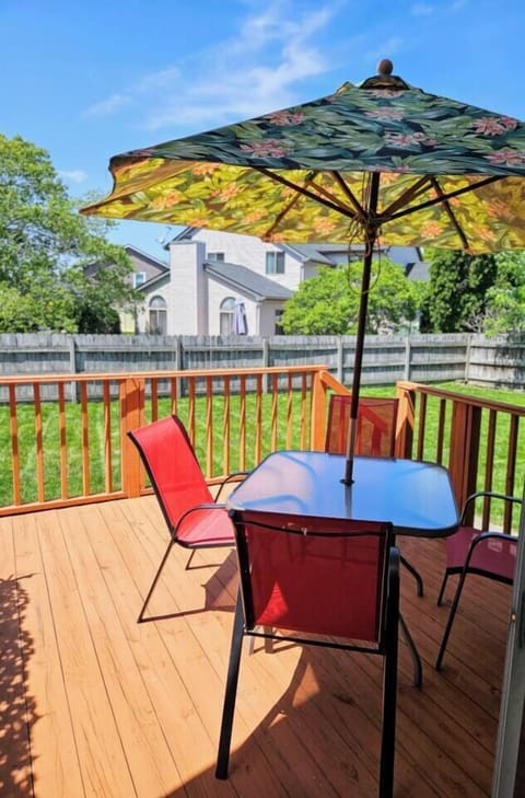 Relax and enjoy the outdoor space.